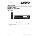 SANYO VHR3300 Instrukcja Serwisowa