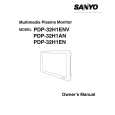 SANYO PDP32H1AN Instrukcja Obsługi