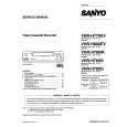SANYO VHR-E760G Instrukcja Serwisowa