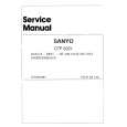 SANYO CTP6221 Instrukcja Serwisowa