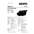 SANYO VMD1P Instrukcja Serwisowa