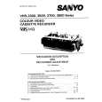 SANYO VHR3500 Instrukcja Serwisowa