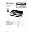 SANYO VCR3900 Instrukcja Serwisowa