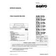 SANYO VHR757 Instrukcja Serwisowa