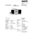 SANYO MCDS740 Instrukcja Serwisowa