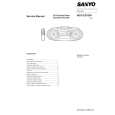 SANYO MCDZX710 Instrukcja Serwisowa