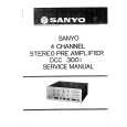 SANYO DCC3001 Instrukcja Serwisowa