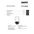 SANYO VCC-9400P Instrukcja Obsługi